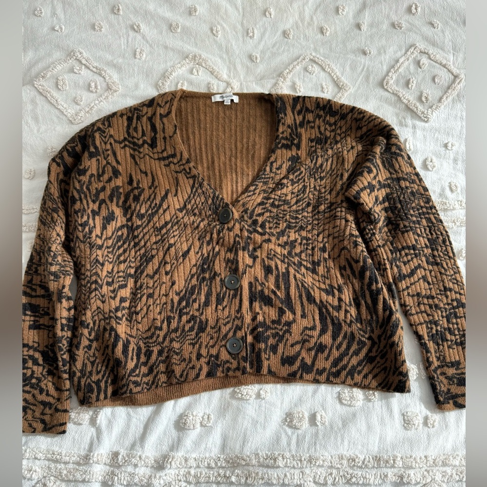 Madewell, super soft button up cardigan